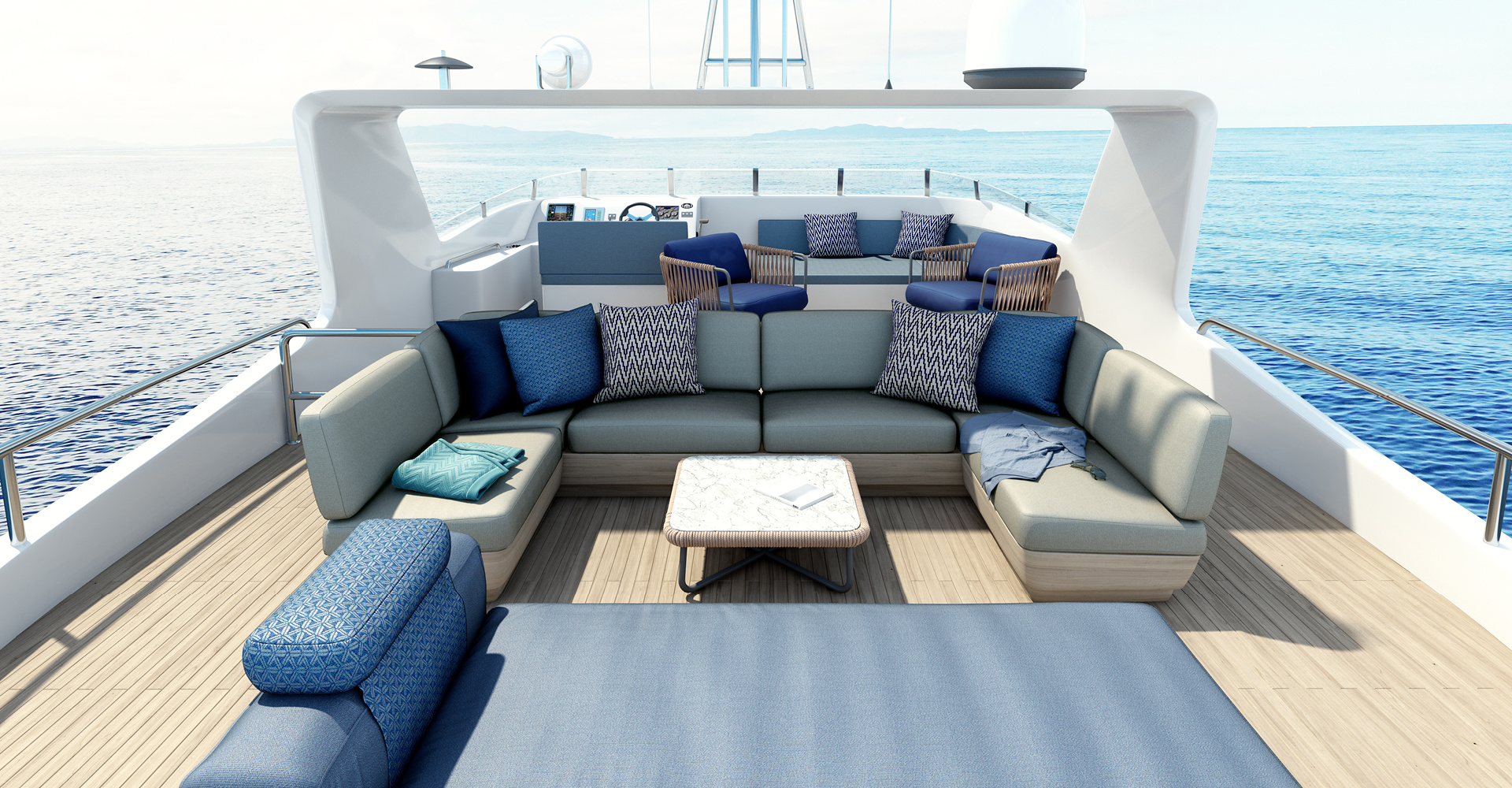Set Sail With Yacht Interior Visualisation